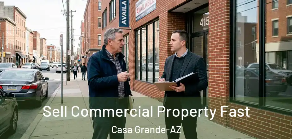 Sell Commercial Property Fast Casa Grande-AZ