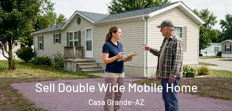  Sell Double Wide Mobile Home Casa Grande-AZ