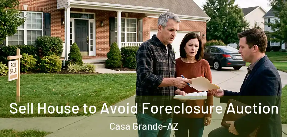 Sell House to Avoid Foreclosure Auction Casa Grande-AZ