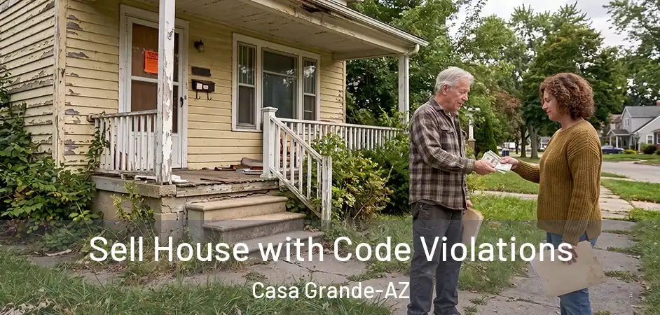 Sell House with Code Violations Casa Grande-AZ