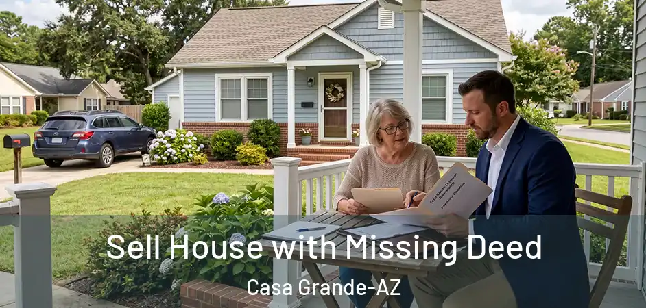  Sell House with Missing Deed Casa Grande-AZ