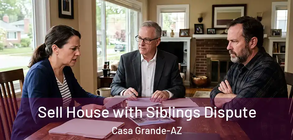 Sell House with Siblings Dispute Casa Grande-AZ