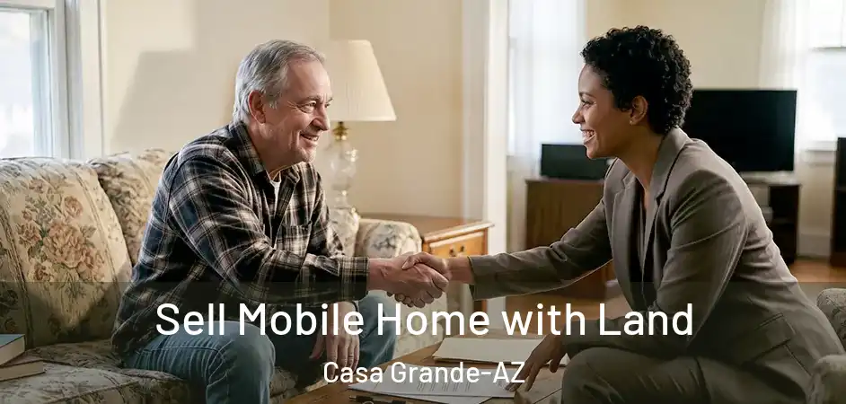  Sell Mobile Home with Land Casa Grande-AZ
